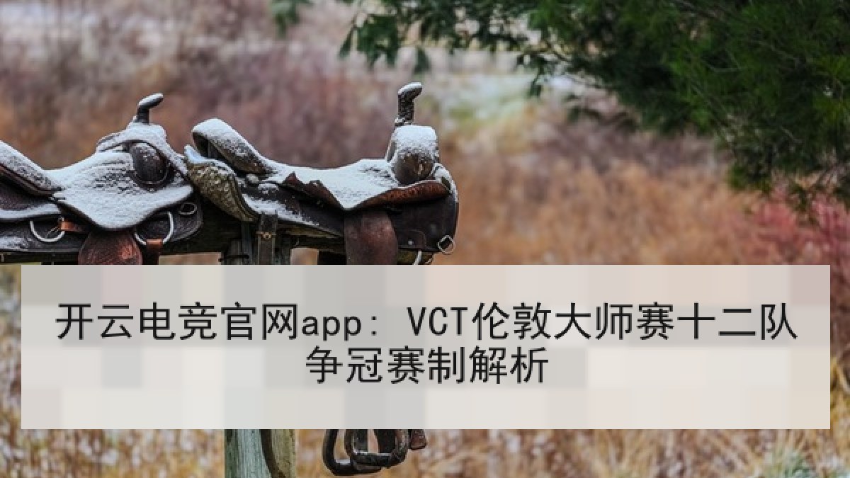 开云电竞官网app: VCT伦敦大师赛十二队争冠赛制解析 开云电竞官网app: VCT伦敦大师赛十二队争冠赛制解析