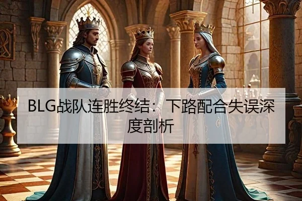 BLG战队连胜终结：下路配合失误深度剖析